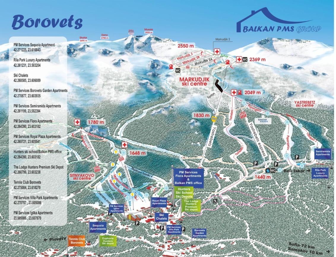 Pm Services Semiramida Apartments Borovets Exterior photo